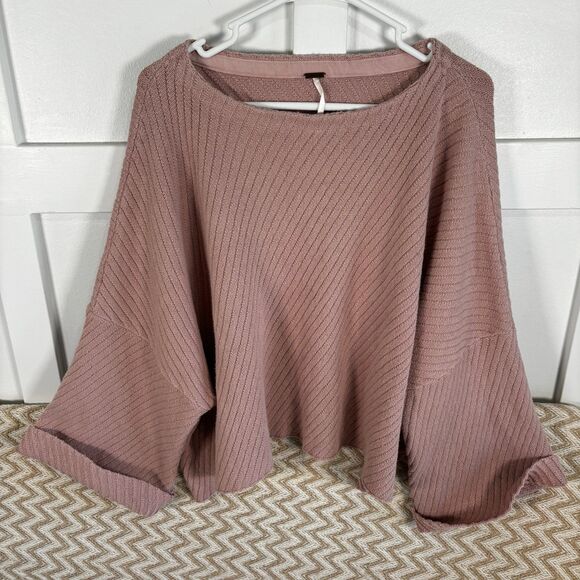 Free People I Can’t Wait Cropped Sweater - Picture 2 of 10